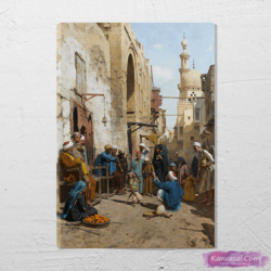 Kahire Sokak Sahnesi