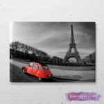 Eyfel Kırmızı Araba