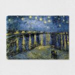 Van Gogh - Ren Nehrinde Yıldızlı Gece