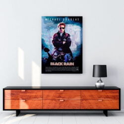 Black Rain kanvas tablo
