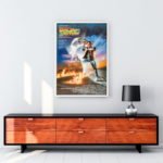 Geleceğe Dönüş kanvas tablo