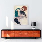 Legs Drawn Up Adele Herms tablosu satın al