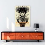 Otomatik Portakal kanvas tablo