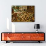 Pieter Brueghel - Çocuk Oyunları tablosu satın al