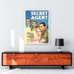 Secret Agent kanvas tablo