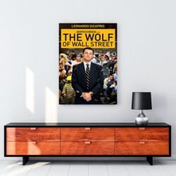 The Wolf of Wall Street kanvas tablo