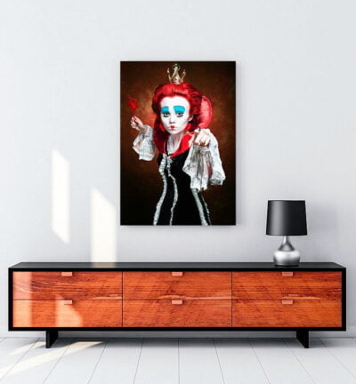 Queen of Hearts kanvas tablo Queen of Hearts kanvas tablo