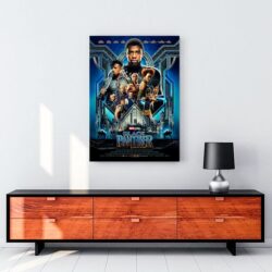 Black Panther Kanvas Tablo