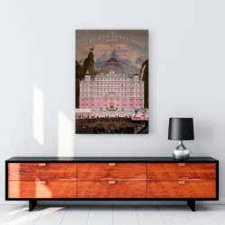 The Grand Budapest Hotel kanvas tablo
