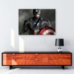 Kaptan Amerika kanvas tablo