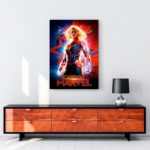 Captain Marvel Kanvas Tablo