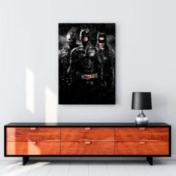 batman film kanvas tablo