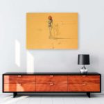 Female With Head Of Flowers tablosu satın al