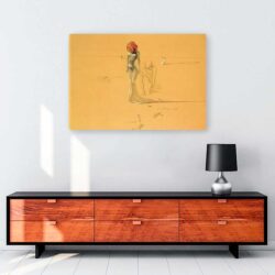 Female With Head Of Flowers tablosu satın al