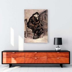 Femme Affligée  Crayon 1883 tablosu satın al
