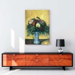 Flowers in The Blue Vase tablosu satın al