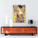 Gustav Klimt - Lady With Fan tablosu satın al