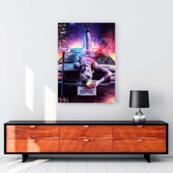 Harley Quinn: Birds of Prey 2020 kanvas tablo