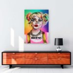 Harley Quinn: Birds of Prey kanvas tablo