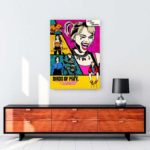 Harley Quinn: Birds of Prey Comic kanvas tablo