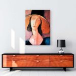 Jeanne Hebuterne in Large Hat tablosu satın al