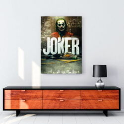 Joker 2019 Movie Poster kanvas tablo