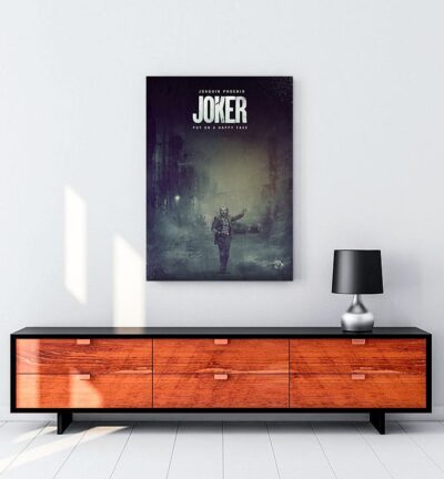 Joker 2019 Poster - Dark kanvas tablo Joker 2019 Poster - Dark kanvas tablo