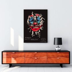 Joker 2019 Poster - Kolaj kanvas tablo