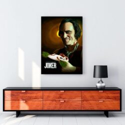 Joker 2019 Poster - Joaquin Phoenix kanvas tablo