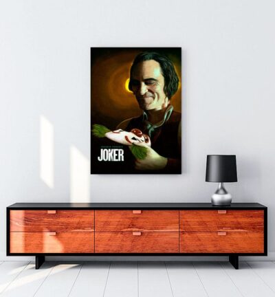 Joker 2019 Poster - Joaquin Phoenix kanvas tablo Joker 2019 Poster - Joaquin Phoenix kanvas tablo