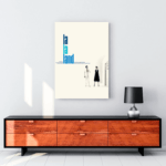 Aşıklar Şehri Mavi tablo