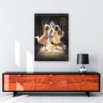 A Little Princess kanvas tablo