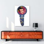 Notorious filmi kanvas tablo