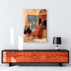 Satranç Oynayan İki Adam tablosu satın al