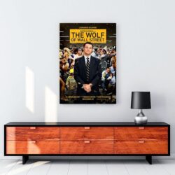 the wolf of wall street kanvas tablo