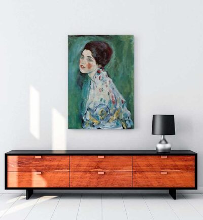 Gustav Klimt - Portrait of a Lady tablosu Gustav Klimt - Portrait of a Lady tablosu satın al