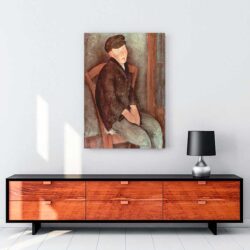 Seated Boy with Cap tablosu satın al