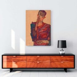 Self Portrait with Hand to Cheek tablosu satın al