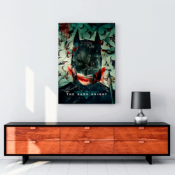 Kara Şövalye film kanvas tablo