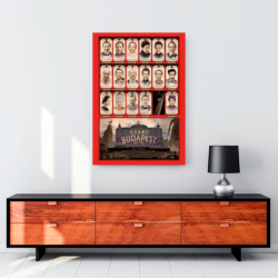 Büyük Budapeste Oteli kanvas tablo