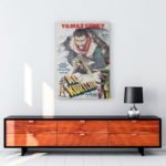 Yılmaz Güney - Aç Kurtlar filmi kanvas tablosu