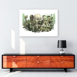 Breaking Bad - İllüstrasyon tablosu satın al