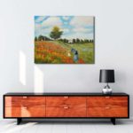 Claude Monet - Argenteuil’de Gelincikler tablosu satın al