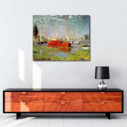 Claude Monet - Gezi Tekneleri tablosu satın al