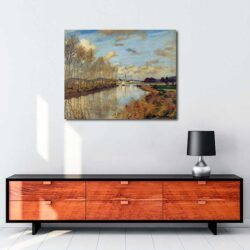 Claude Monet - Argenteuil’de Seine Nehri’nin Küçük Bir Kolu tablosu satın al