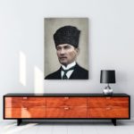 Atatürk Kalpaklı Sivil Kıyafet tablosu satın al