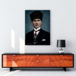 Kalpaklı Atatürk tablosu satın al