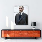 Sivil Kıyafetli Atatürk tablosu satın al