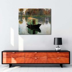 Claude Monet - Atölye Tekne tablosu satın al