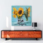 Ayçiçekleri 4 tablosu satın al